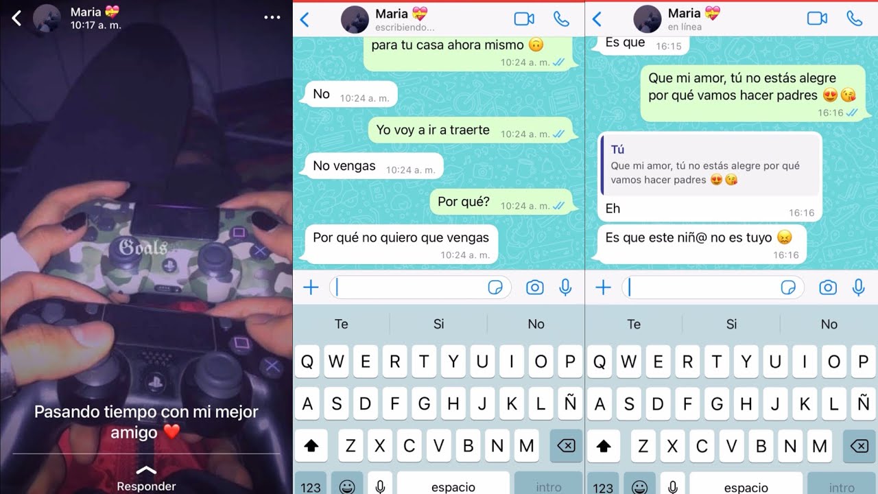 Salió embarazada de su amigo 💔😣