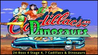 24 - Boss 4 Stage 4, 7 Cadillacs & Dinosaurs Arcade