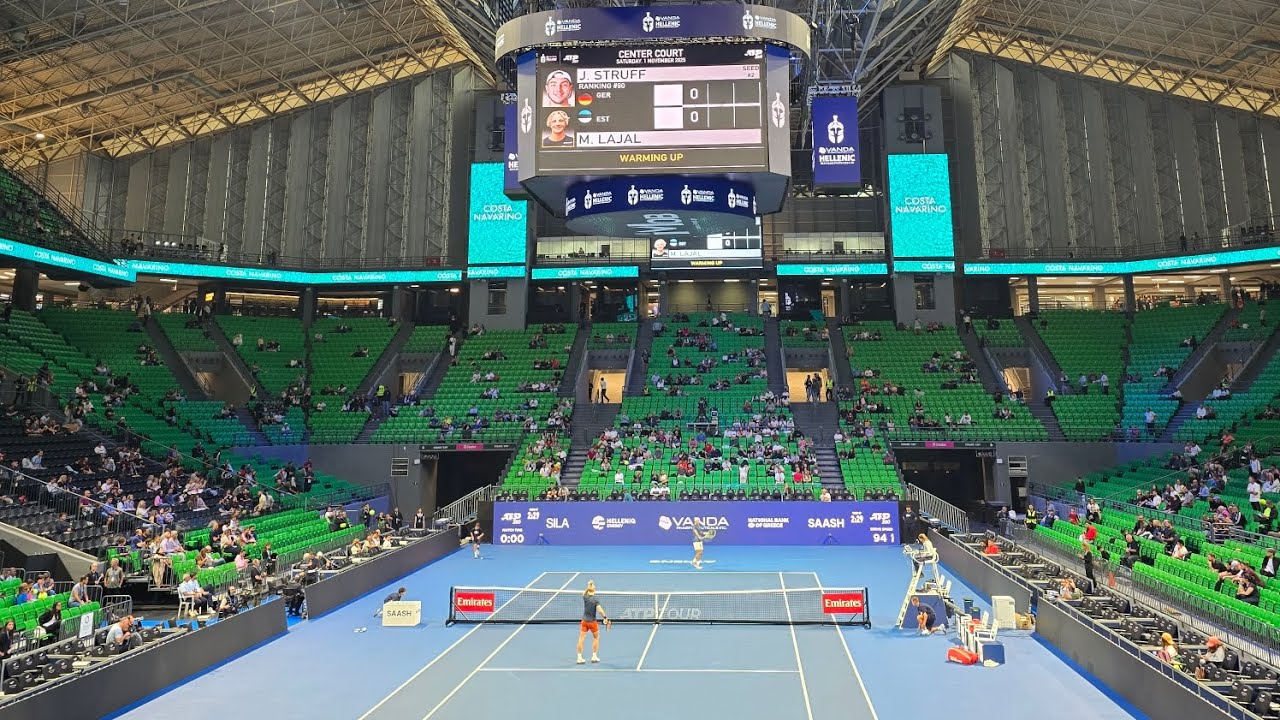 Atp 250,Athens (Telecom arena,oaka) Struff  Vs  Lajal
