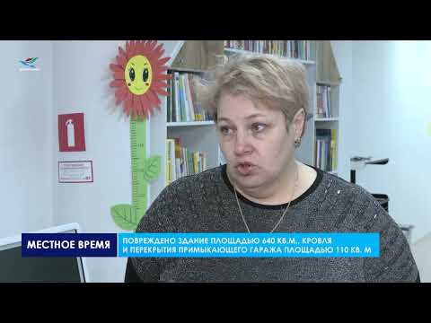 В Надыме в ночь с 17 на 18 января сгорело несколько торговых павильонов по ул. Комсомольской