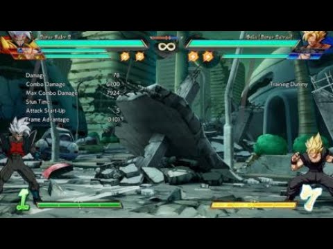 DBFZ baby the purple rain loop is soaking wet and she has daddy issues