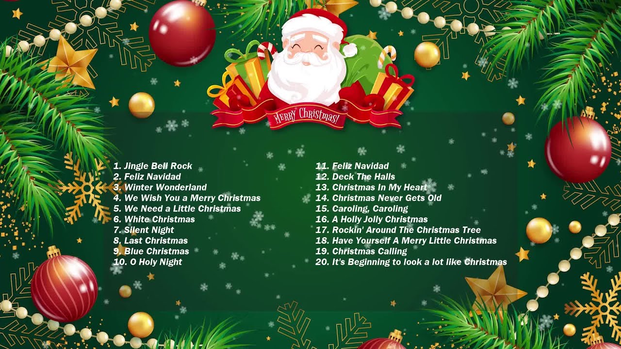 Top 10 Christmas Songs of All Time 🎅🏻 Classic Christmas Music Playlist YouTube