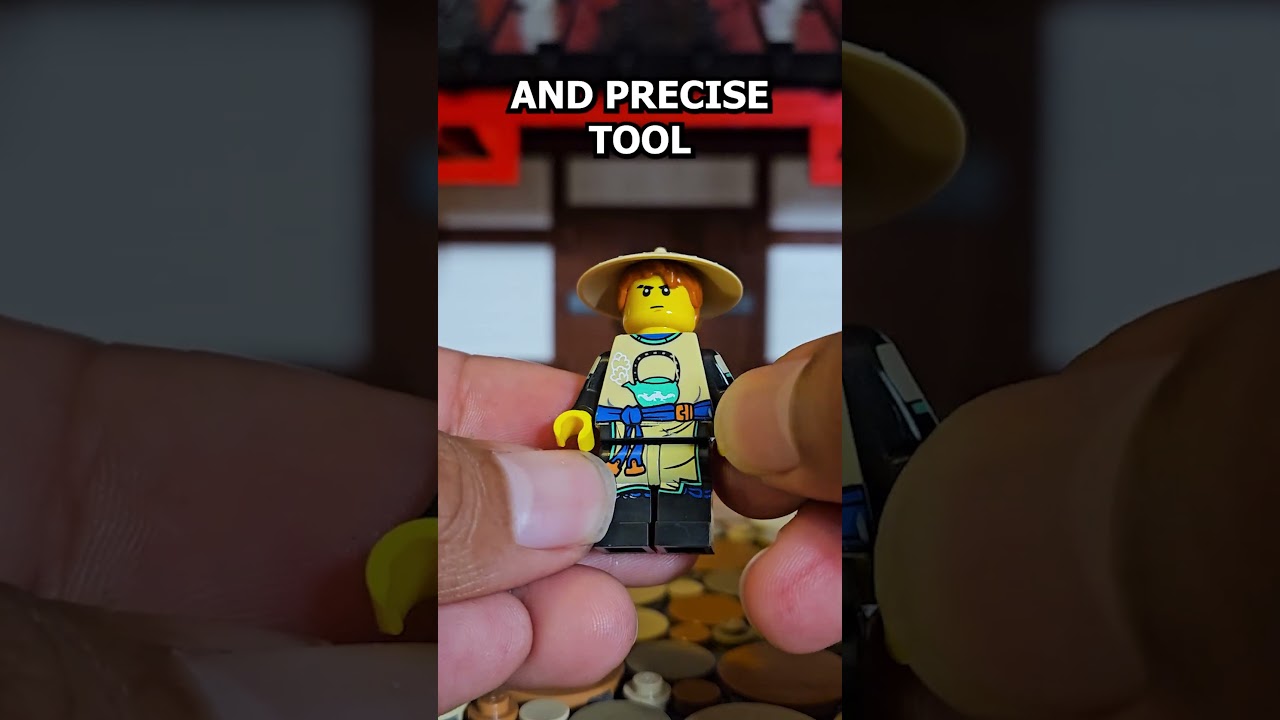 Destroying these #LEGO parts for my #Ninjago Minifgures!