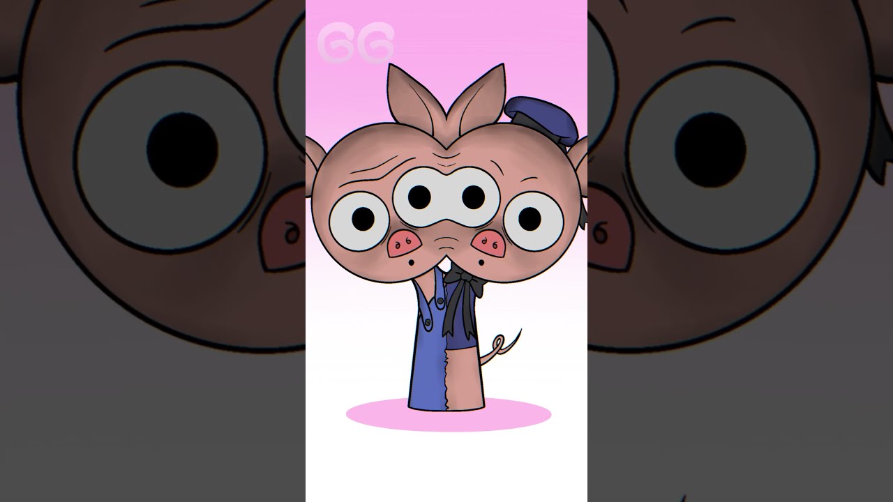 Sprunki OC Three Little Pigs Analog Horror Phase 4 Incredibox Incrediboxsprunki