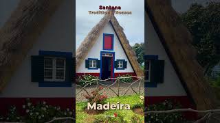 Santana Typical Houses in Madeira Island