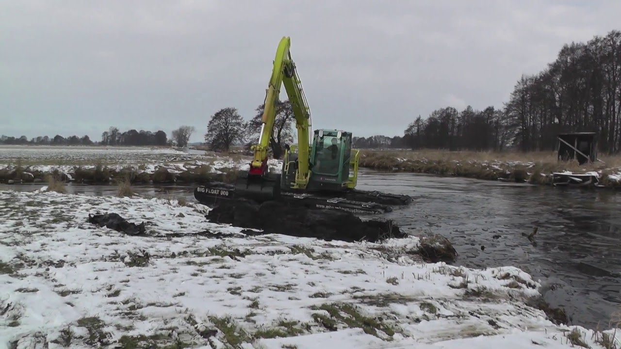 MBN GreenFloat Baumaschinenwelt Schwimmbagger / Amphibious Excavator