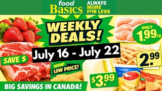 Food Basics Weekly Flyer July 16 - July 22