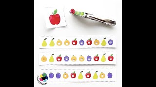 Fruit Lucky Draw - Fun paper hole punching game to strengthen kids' hands screenshot 4