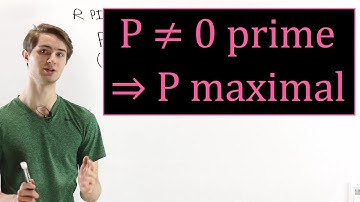 Proof: Prime Ideals are Maximal in a PID