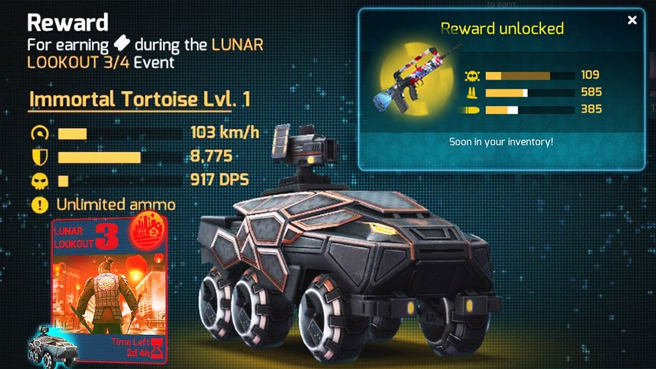 GANGSTAR VEGAS - UNLOCK GIANT TANK IMMORTAL TORTOISE & LUN-4R