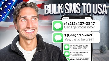 Send Personalized BULK SMS to USA (FREE!) | SMS Marketing 2025