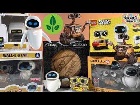 Disney Pixar Wall-E Collection Unboxing Review l Wall-E and Eve Vinyl Figures ASMR