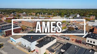 Ames, Iowa - 4K Aerial Tour