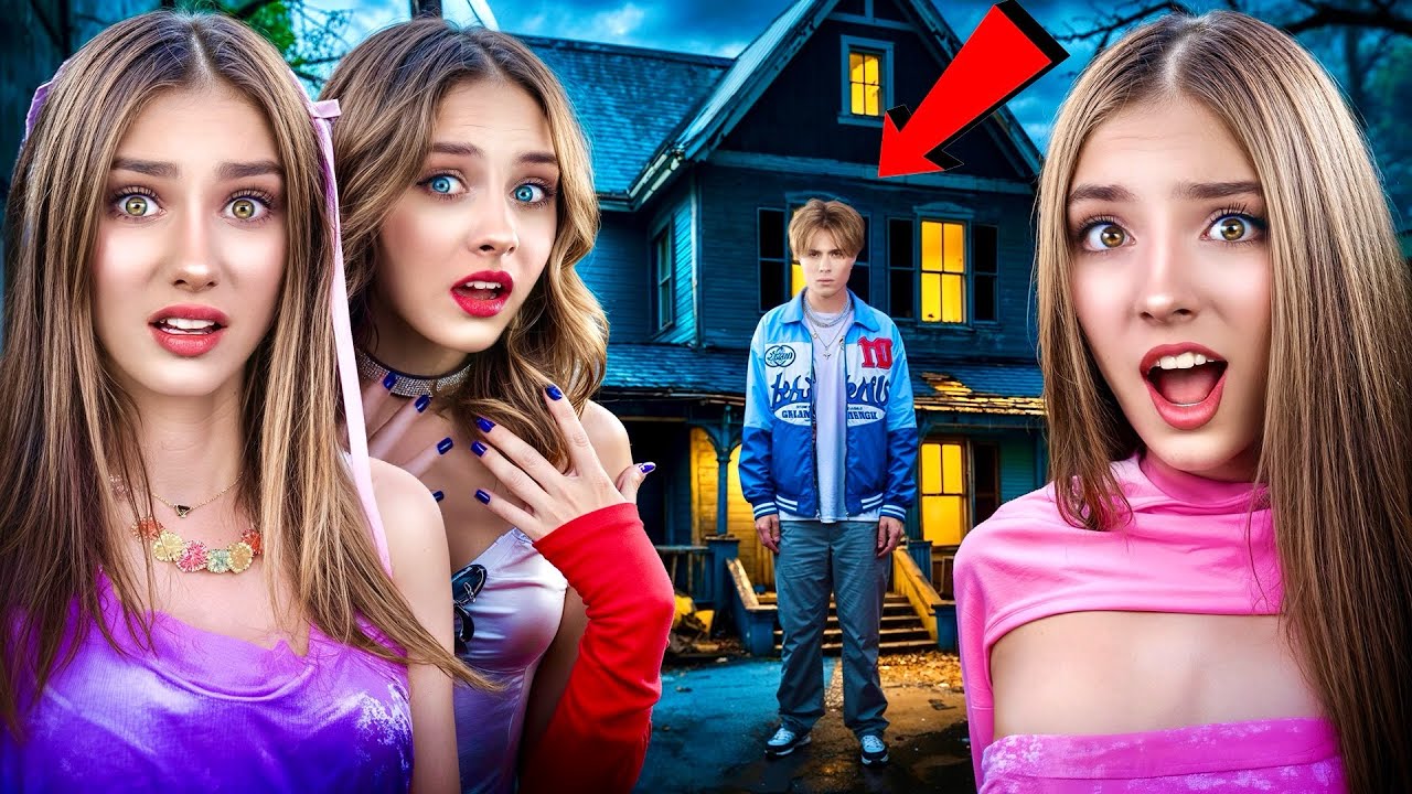 Explorer une Maison Hantée Avec Mon Crush ! Je suis Allée au Bal Avec un Fantôme