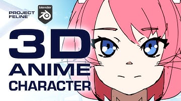 Making a 3D Anime Character | Project Feline Devstream