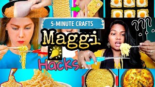 OMG??TESTING OUT VIRAL MAGGI HACKS from 5-minute crafts [TAMIL] *BLOOPERS ALERT* | Ispade Rani
