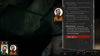Disco Elysium: Kim Complains About the Dark