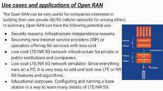 Opensource RAN based solutions are the future of how private and public networks should be built