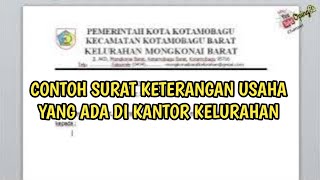 Cara Buat Surat Keterangan Usaha di Kantor Kelurahan