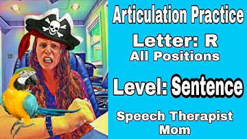 Practice your "R" sound SENTENCE Level- All positions (initial, medial, & final)- Articulation Drill