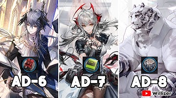AD-6, AD-7, AD-8 | Speedy Trust Farm Easy Strategy【Arknights】