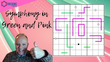 A symphony in green and pink