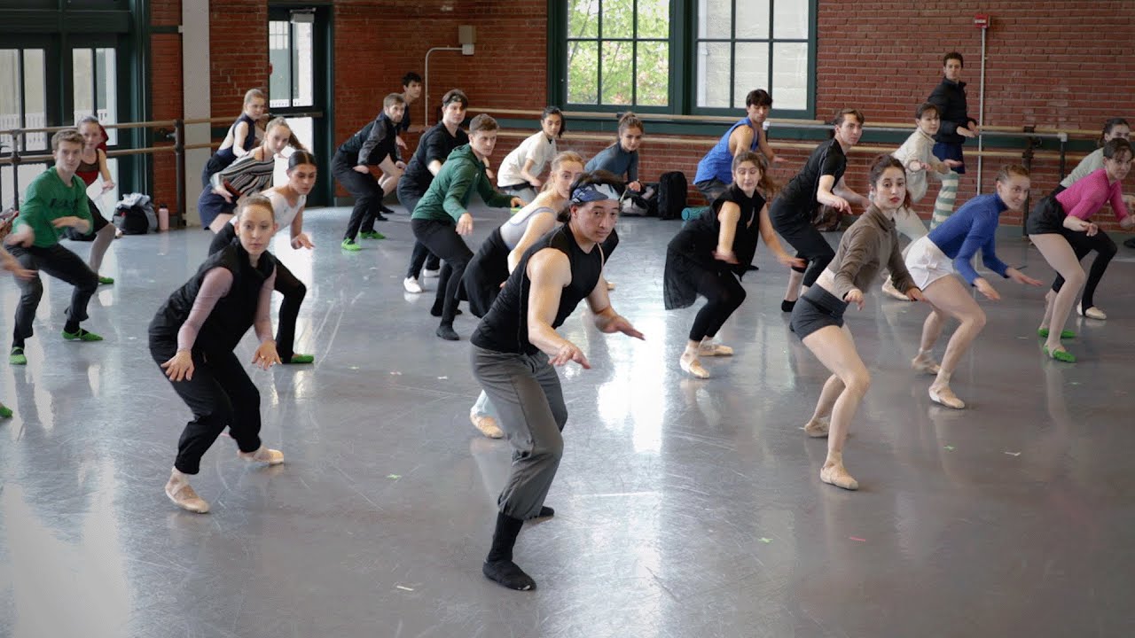 Rehearsing Mark Morris' Sandpaper Ballet KC Ballet Presents Bliss
