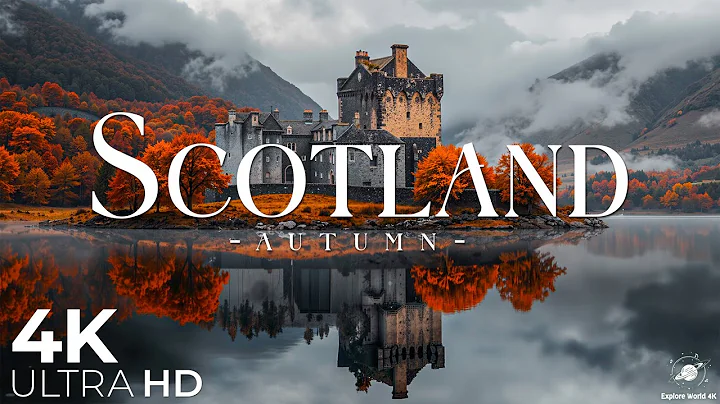 Scotland in Autumn 4K | Highlands, Misty Valleys & Peaceful Relaxing Music