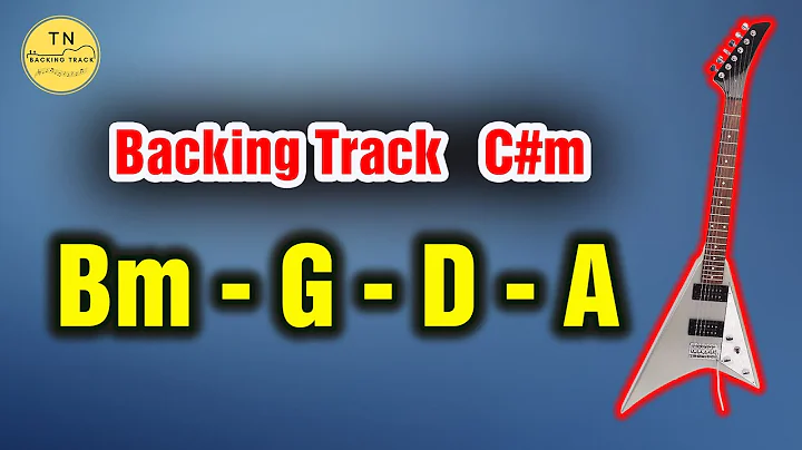 Pop Rock BACKING TRACK in B Minor | 80 BPM | Guitar Backing Track