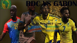 GABON vs RDC 0-2 UN MATCH REFERENCE