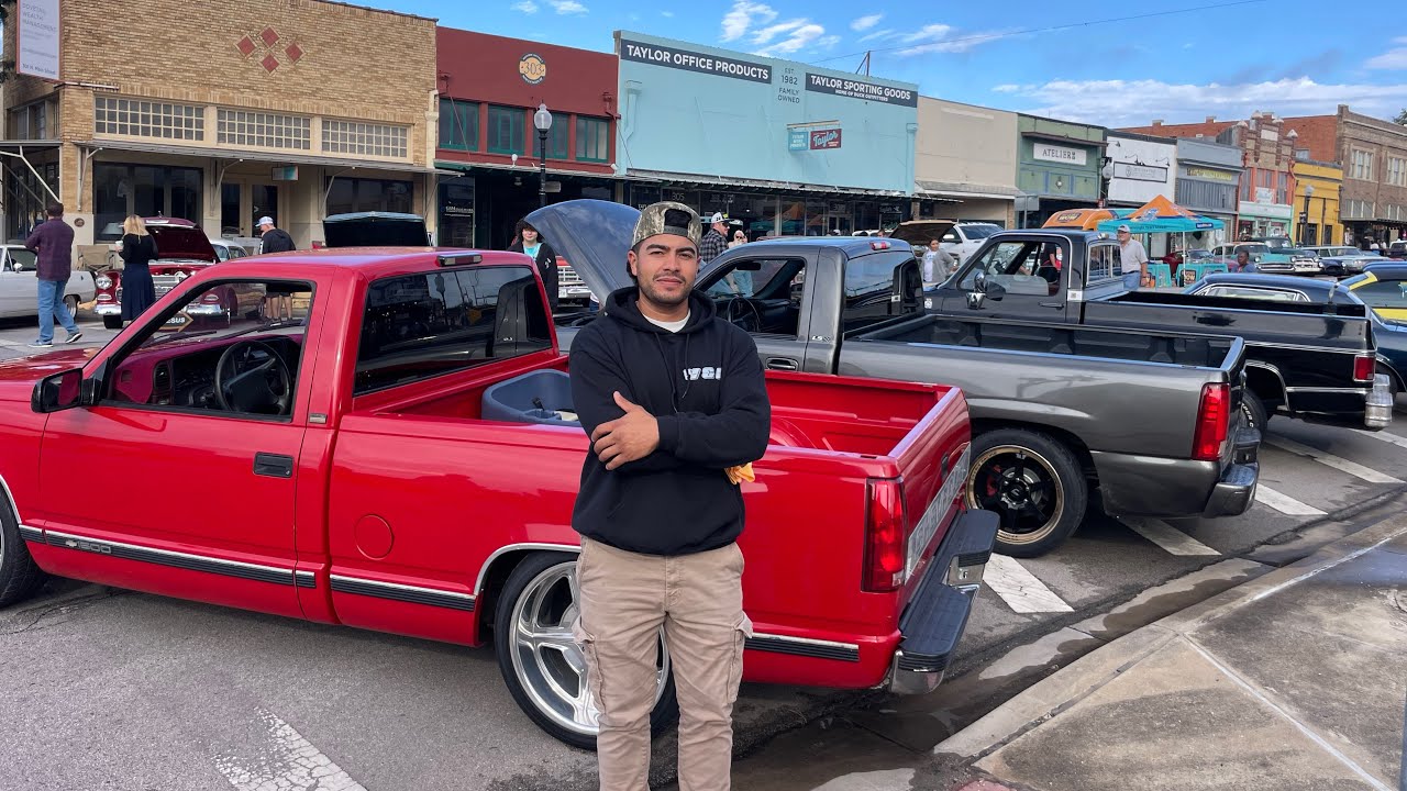 Taking my c1500 obs & Sierra nbs to a car show 