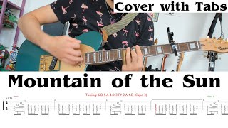 Mountain of the Sun - Greta Van Fleet - Guitar Cover with Tabs (Lesson/Tutorial)