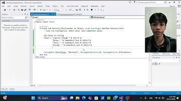 Tugas Pemrograman visual