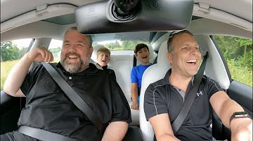 REACTION TO RIDING & DRIVING TESLA MODEL 3 PERFORMANCE FOR THE FIRST TIME
