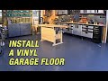 Install a Vinyl Garage Floor