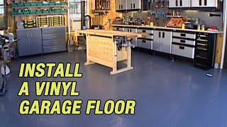 Install a Vinyl Garage Floor