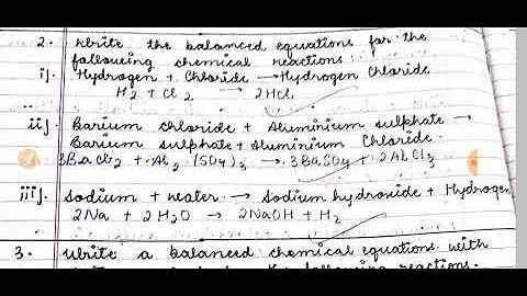 Class 10th chemical reaction & equations chapter 1 Important ques full explanation in hindi