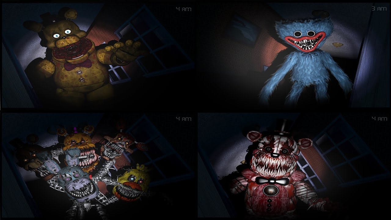 New Animatronics that make FNaF 4 even scarier! (FNaF 4 Mods