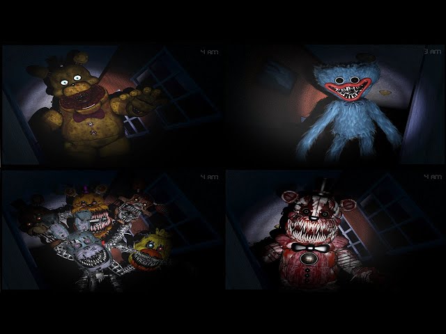 New Animatronics that make FNaF 4 even scarier! (FNaF 4 Mods) 