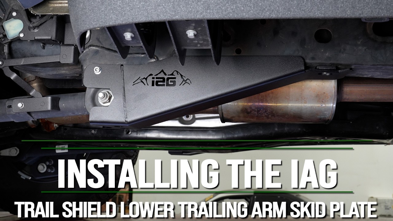 IAG Trail Shield™ Lower Trailing Arm Mount Skid Plate Video Instructions for 2024+ Ford Ranger Raptor