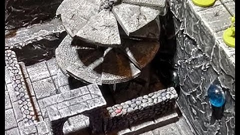 #050 Portable Modular Dungeon, Part 3   The Spiral Staircase, D&d, Pathfinder, RPG