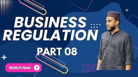 FYUGP Business Regulation Class 8 | Most Expected Questions | Quick Revision