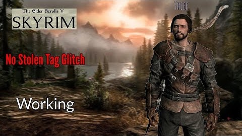 Skyrim Remove Stolen Tag Glitch (Works on Anniversary Edition)