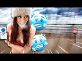 ME BAÑO EN UNA PLAYA HELADA PARA DESPEDIR 2022🥶 - Zeendyx
