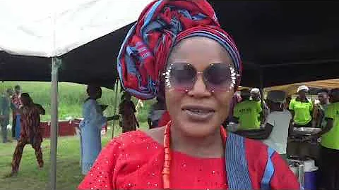 CHILDREN, WEL-WISHERS BID LATE MADAM FELICIA OYEBODE GOOD NIGHT AT IJARE.