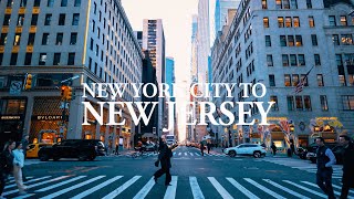 Immersive 4k Drive: New York City To New Jersey With Ambient Sounds