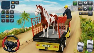 Animal Truck Transport Simulator: Offroad Cargo Driving 3D - Android Gameplay​ screenshot 3