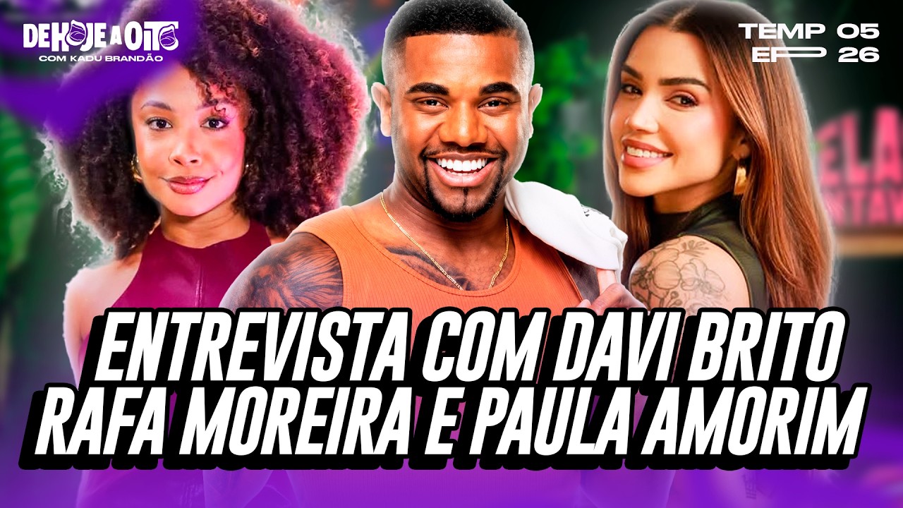 ENTREVISTAS COM DAVI BRITO, RAFA MOREIRA E PAULA AMORIM!  FAZENDA, RANCHO DO MAIA E MAIS