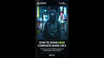 How to Stake NEAR with HERE WALLET & NEAR Mobile | Complete Guide
