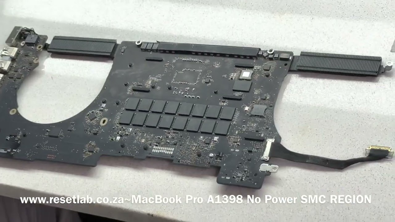 MacBook Pro A1398 No Power~PP1V2_S5_SMC_VDDC - YouTube